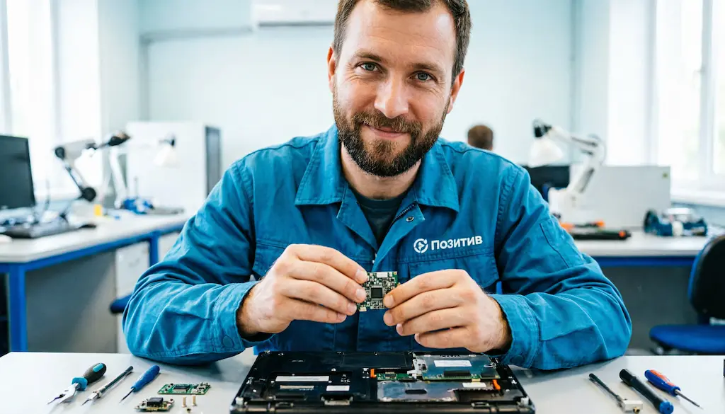 нестандартные работы по ремонту ноутбука в Светлом