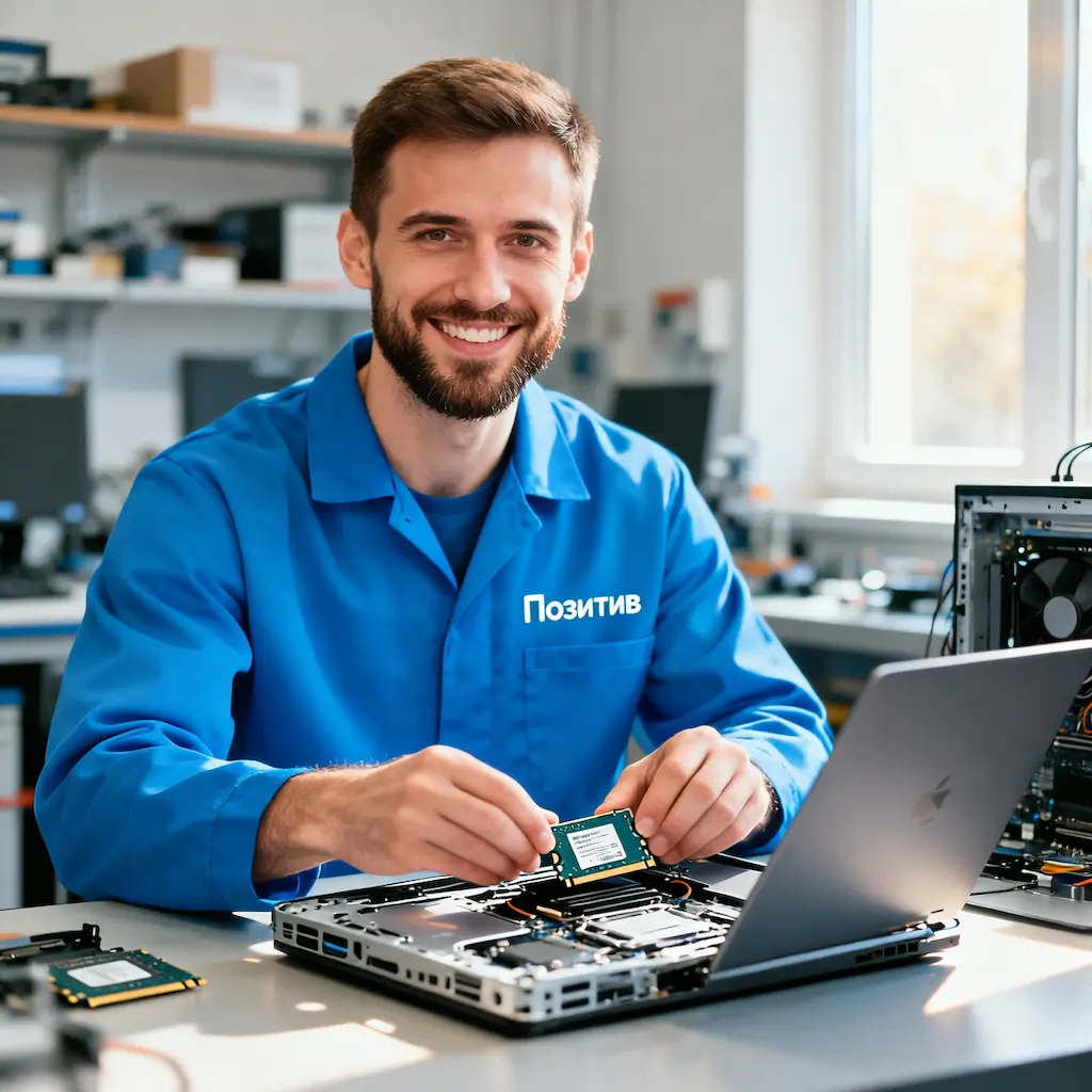 заменить HDD на SSD на ноутбуке в Светлом