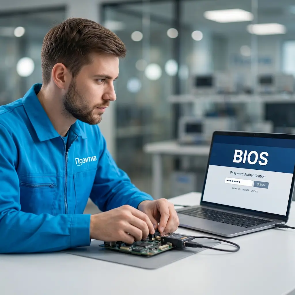 Снятие пароля BIOS ноутбука в Светлом