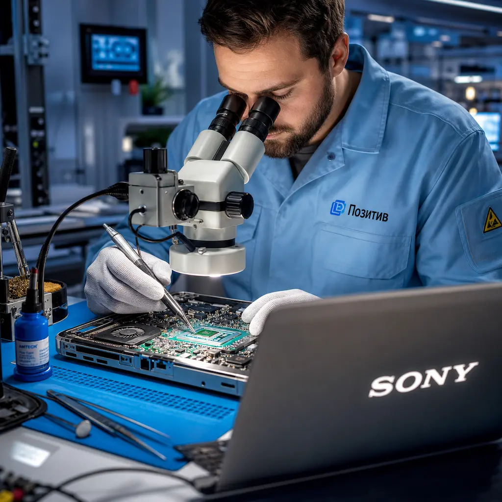 Замена видеокарты ноутбука Sony в Светлом