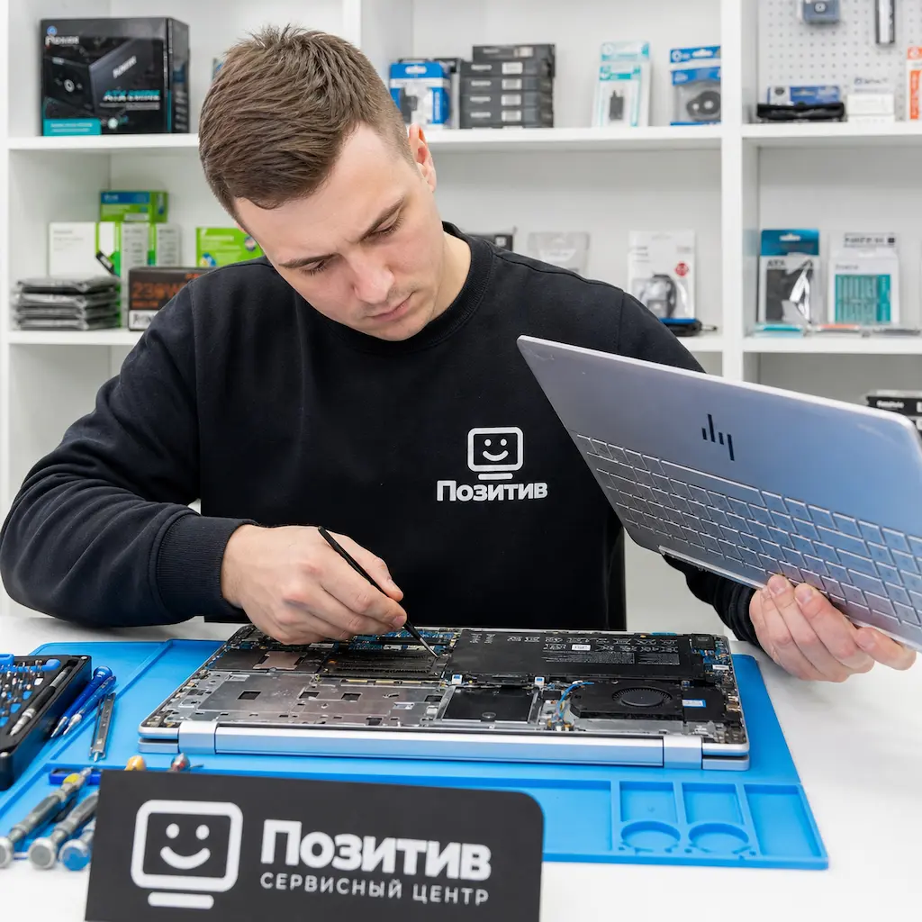 заменить клавиатуру на ноутбуке HP в Светлом