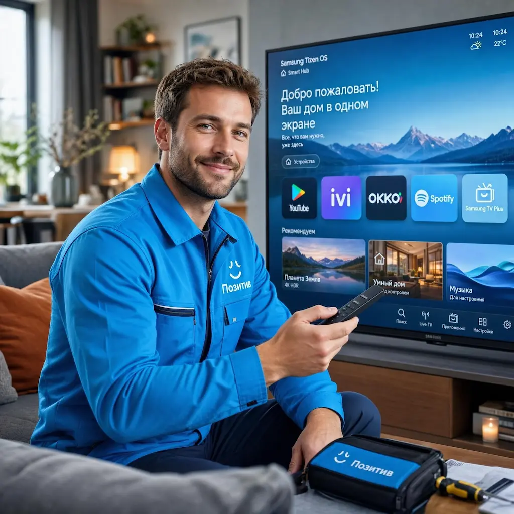 Настройка Smart TV в Светлом