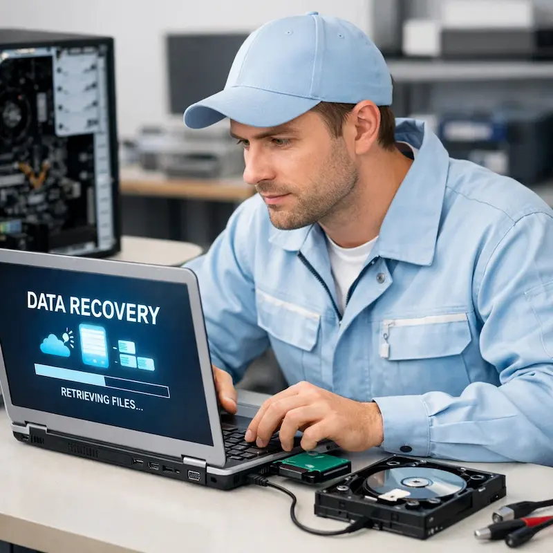 Восстановление данных и файлов в Светлом