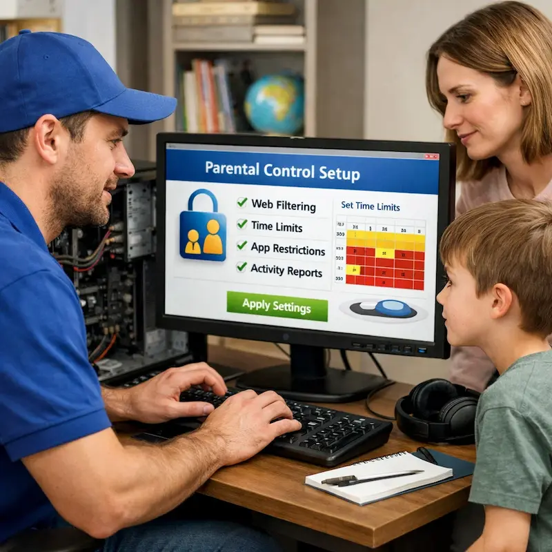 установка родительского контроля в Светлом