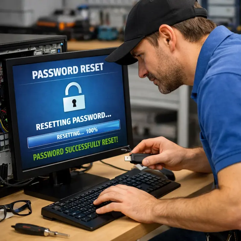 Сброс пароля от компьютера в Светлом